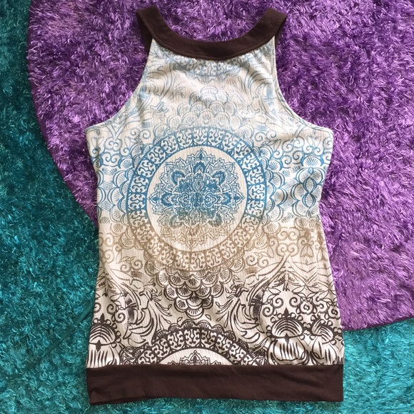 Boho beaded neckband top - Picture 5 of 7